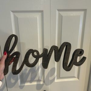Home sign